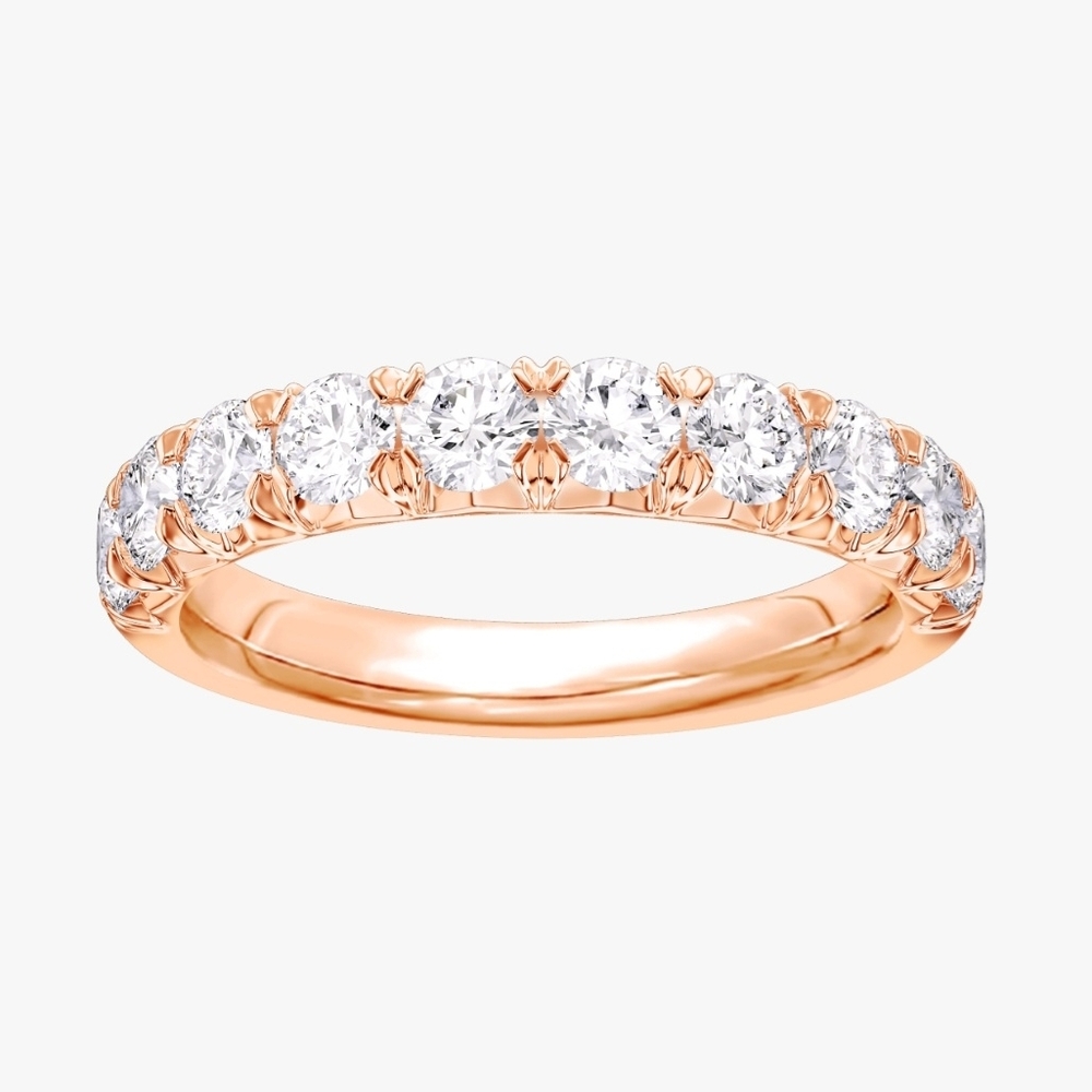 Kay Jewelers 14k Rose Gold 1.5ct Diamond Anniversary Wedding Band